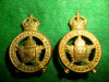 38-1, 1st Depot Battalion Nova Scotia Collar Badge Pair